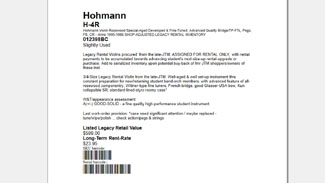 Post-NAMM+TMEA Demo Specials